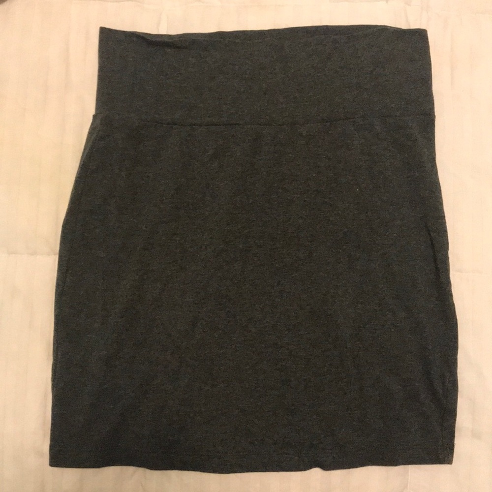 Charlotte Russe Grey Skirt